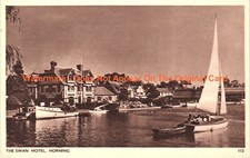 Cartão postal Swan Hotel Horning Norfolk Broads comprar usado  Enviando para Brazil