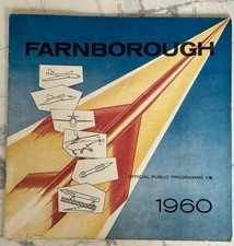 Farnborough airshow programme for sale  INVERURIE