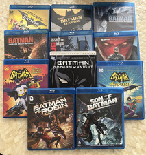 Batman Animated Movies Set Of 11 Films (Blu-ray/DVD) DC Comics Animation comprar usado  Enviando para Brazil