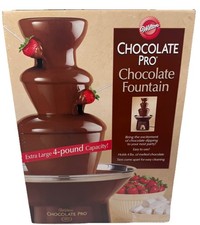 Fonte Wilton Chocolate Pro 4 lb capacidade 3 camadas fondue sobremesa festa comprar usado  Enviando para Brazil