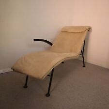 Usado, Chaise longue anni 80/90 in alcantara e metallo vintage anni 90 made in italy comprar usado  Enviando para Brazil