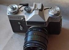 Câmera de Filme SLR Zenith Zenit -E + Lente Helios 44M-2 comprar usado  Enviando para Brazil