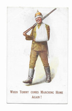 Ww1 postcard returning for sale  LOUGHBOROUGH