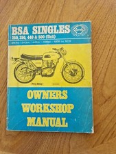 Haynes bsa singles for sale  BRIXHAM