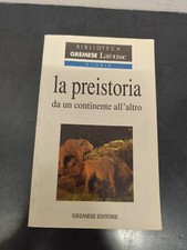 Libro preistoria continente usato  Poggibonsi