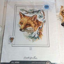 Kit de ponto cruz RTO Fox tecido impresso bordado fio dental parcialmente completo #I12, usado comprar usado Kit de ponto cruz RTO Fox tecido impresso bordado fio dental parcialmente completo #I12, usado comprar usado  Enviando para Brazil