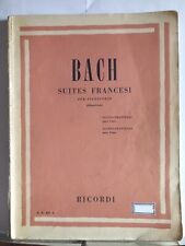 Bach suites francesi usato  Mira