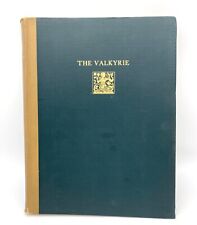 Valkerie Libretto and Vocal Score Wagner Opera 1904 German English Ring Nebilung segunda mano  Embacar hacia Mexico