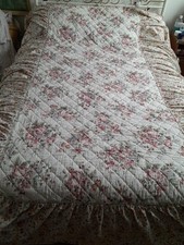 Vintage quilted floral for sale  PRESTON