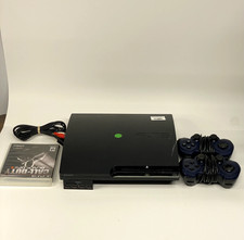 Console PS3 Slim preto CECH-2501A com controle AV 2 e call of duty FUNÇÕES TESTADAS comprar usado  Enviando para Brazil