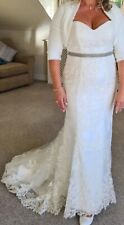 Ivory wedding dress for sale  LEEDS