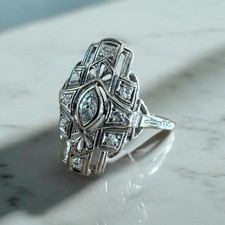 Vintage platinum diamond for sale  Montgomery