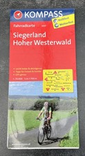 Fahrradkarte siegerland hoher gebraucht kaufen  Kerpen