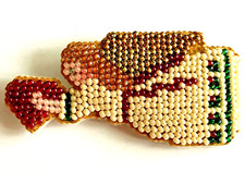 Broche ange tenant usato  Spedire a Italy