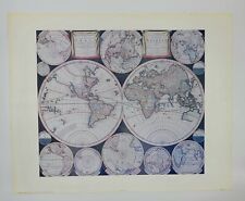 Terrestrial planisphere vintag for sale  Katy