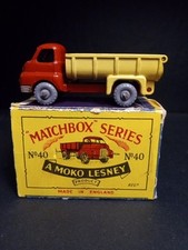 Matchbox 40A Bedford caminhão basculante 1957 vermelho/castanho claro na caixa B2 original comprar usado  Enviando para Brazil