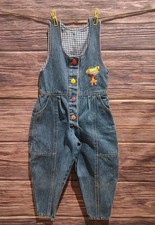 Macacão jeans bordado vintage Rugrats Nickelodeon Angelica tamanho 6 comprar usado  Enviando para Brazil