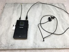 Micrófono móvil Shure UR1-G1 (470-530 MHz) con clip de solapa 185 segunda mano  Embacar hacia Mexico