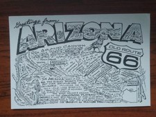 Postkarte arizona route gebraucht kaufen  Lippstadt