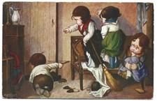 Antica cartolina illustrata usato  Savona