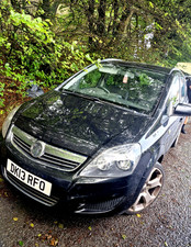 Vauxhall zafira exclusive for sale  UK