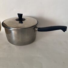 Panela de molho vintage Sears Heat Core panela de aço inoxidável 3 qt com tampa comprar usado  Enviando para Brazil