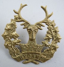 Military brass badge for sale  LONDON