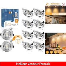 Spots encastrables led d'occasion  Matha