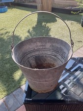 Vintage galvanised planter for sale  SOUTHAMPTON