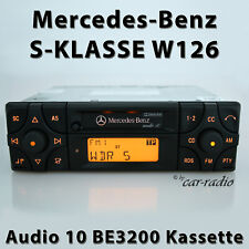 Original Mercedes W126 Radio Audio 10 BE3200 Becker Kassettenradio S-Klasse C126 comprar usado  Enviando para Brazil