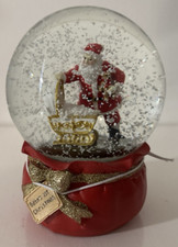Snow globe santa for sale  Harleyville