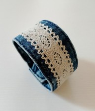 Bracciale jeans country usato  Italia