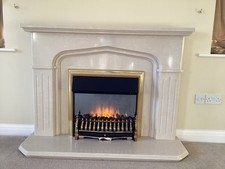 Marble stone fireplace for sale  GRIMSBY