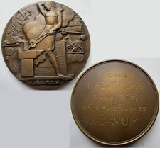 Grande médaille bronze d'occasion Grande médaille bronze d'occasion  Puy-l'Évêque