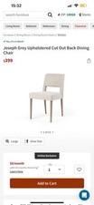 Upholstered dining chair for sale  New York