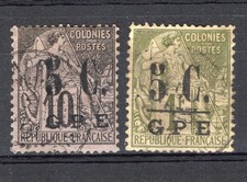 Guadeloupe 1890 oblitéré d'occasion  Saint-Trivier-de-Courtes