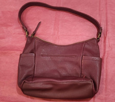 Burgundy leather bag for sale  Jamestown