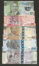 BOTSUANA 10 20 50 100 200 Pula 2016 2019 2020 2021 P-31g 32e 33c 34e 36, UNC 5x comprar usado  Enviando para Brazil