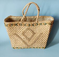 Borsa coffa paglia usato  Palermo