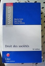 Droit sociétés cozian d'occasion  Carpentras