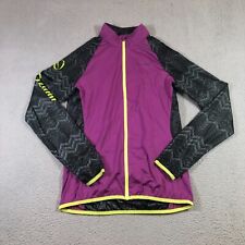 Jaqueta fina feminina Pearl Izumi M roxa ativa bicicleta corrida caminhada comprar usado  Enviando para Brazil