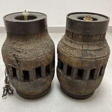 Lampe artisanale ancien d'occasion  Massy