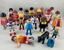Lote de bonecos Playmobil Geobra 1986 a 2000 Dog Pilot Car Racer Knight Santa +++ comprar usado  Enviando para Brazil