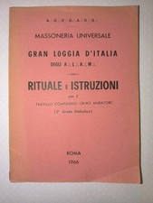 Massoneria universale gran usato  Gaggiano