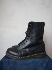 Botas unissex Dr Martens 1490 lisas panturrilha média pretas tamanho EUA 13 comprar usado  Enviando para Brazil
