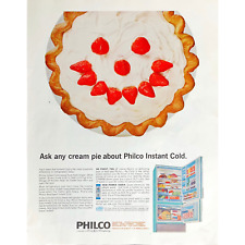 Geladeira Philco 1965 impressão vintage anúncio eletrodomésticos retrô recordações freezer comprar usado  Enviando para Brazil