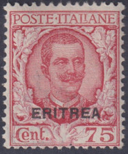 Italia eritrea n.113 usato  Italia