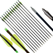 12pcs fiberglass arrow d'occasion  Expédié en Belgium