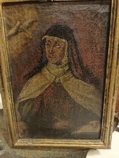 Antico olio tela usato  Imperia