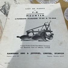 Ransomes ford mounted for sale  HITCHIN